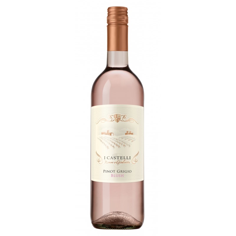 Розовое вино «И Кастелли Ромео и Джульетта» Пино Гриджио Блаш, полусухое/ Италия 0.75
