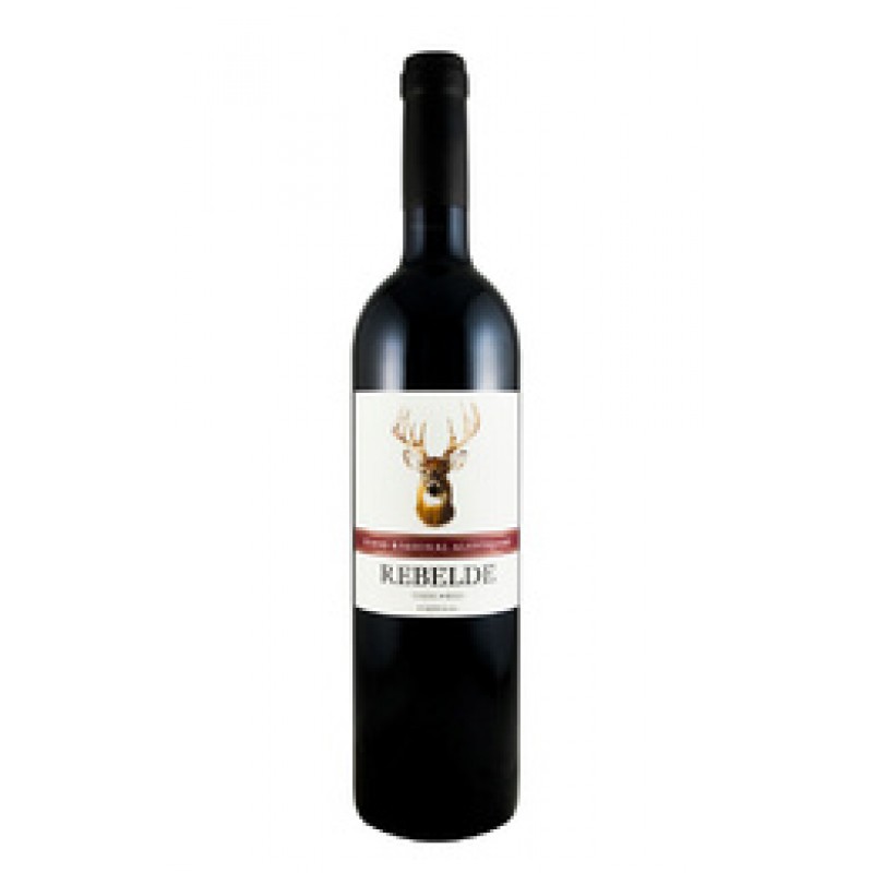 Красное вино Rebelde полусухое/ Португалия 150мл 
